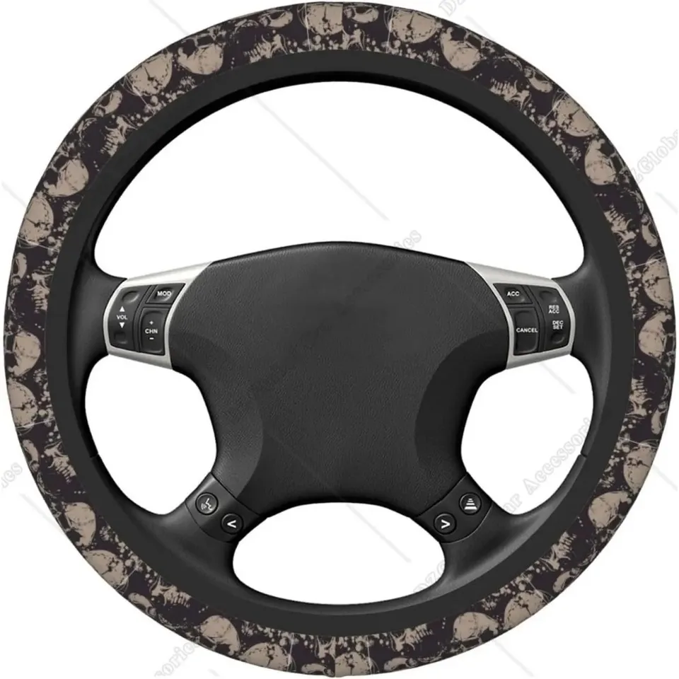 Dajingkj Cubierta De Volante Negra Para Mujeres Y Hombres