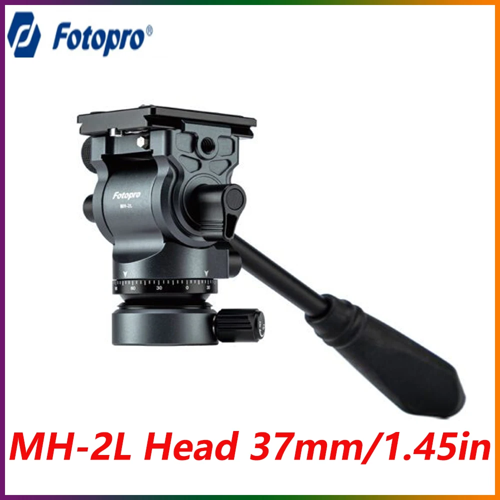 Fotopro MH-2L Camera TripodHead 37mm/1.45in for All Video Tripods and Heads  for SLR Micro SD Cameras