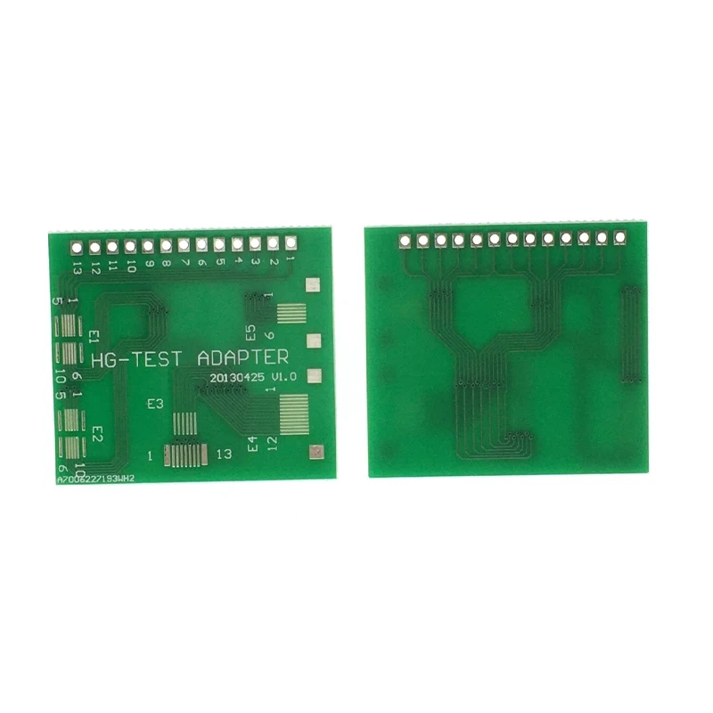 10PCS FPC 6/12pin Double-row 10P Misarrangement 13P Spacing 0.5mm Multifunction Test Conversion Board