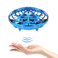 

RC Helicopter UFO Mini Drone Aircraft Hand Sensing Infrared RC Quadcopter Electric Induction Flying Ball Plane Toys for Children