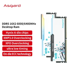 Asgard  ROG STRIX DDR5 RGB RAM  Memory 32GB 64GB 6000MHZ 6400MHZ 6800MHZ 7200MHz Desktop Internal Memory for desktop A die