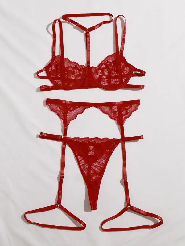 Women Lingerie Porno Lingerie Sexy Woman Erotic Babydoll Underwear G-string Lace Sex Costumes Garter Belt