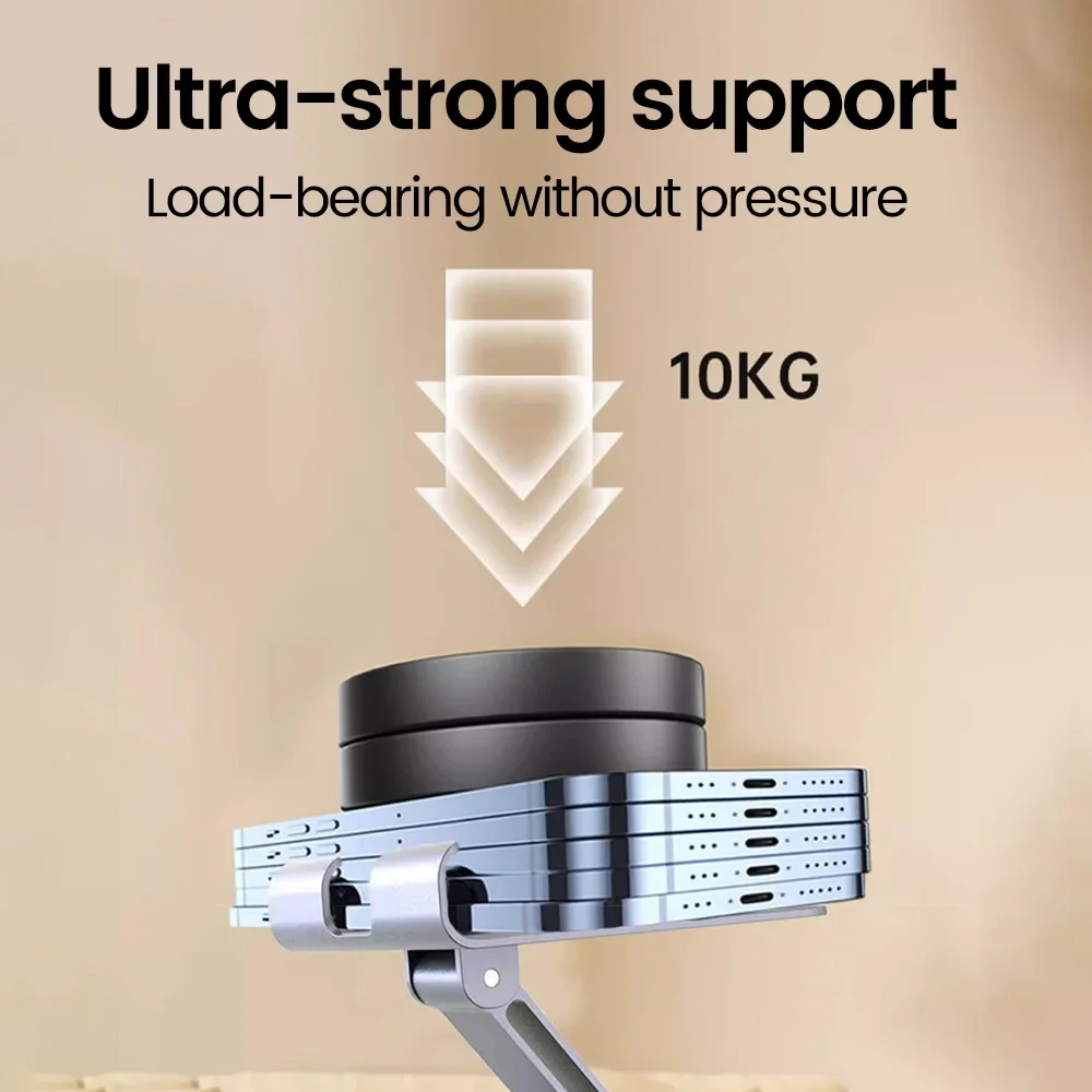 حامل الهاتف الخليوي للطاولة الدوارة من Olaf يدعم ح...