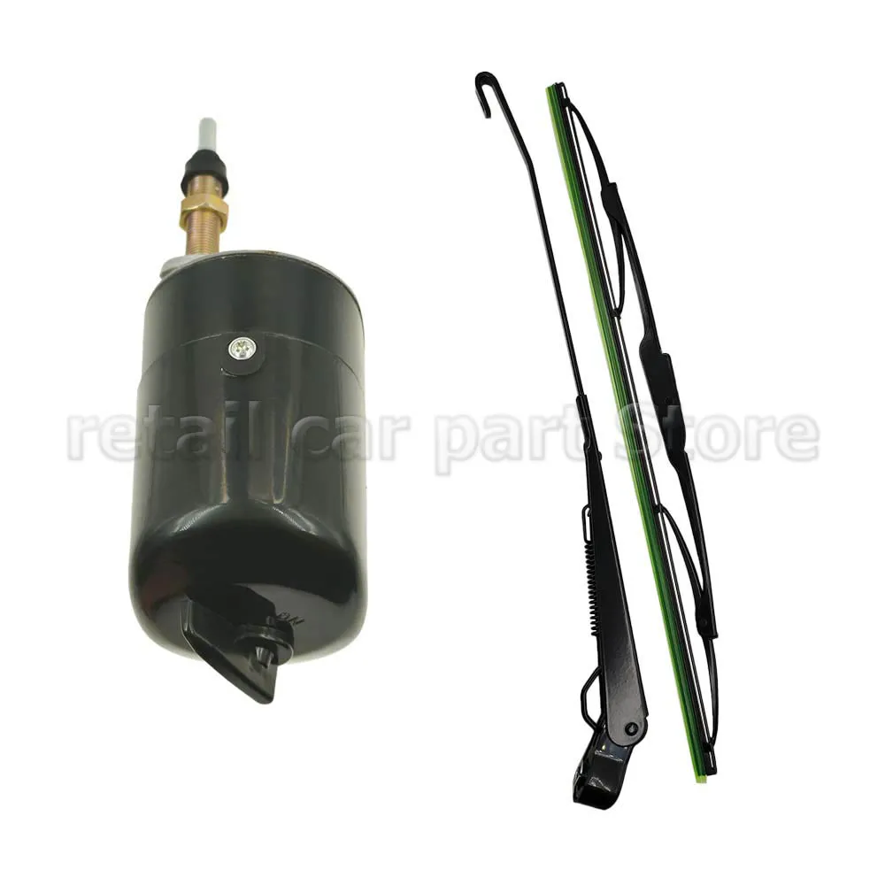 Balayage 110 Degrés Moteur Essuie-glace Universel 12V - Pour Tracteur, Bateau, Caravane Moteur Essuie-glace Tracteur Bateau