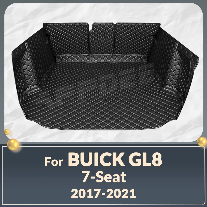 

Auto Full Coverage Trunk Mat For GL8 7-Seat 2017-2021 20 19 18 Car Boot Cover Pad Cargo Liner Interior Protector Accessories