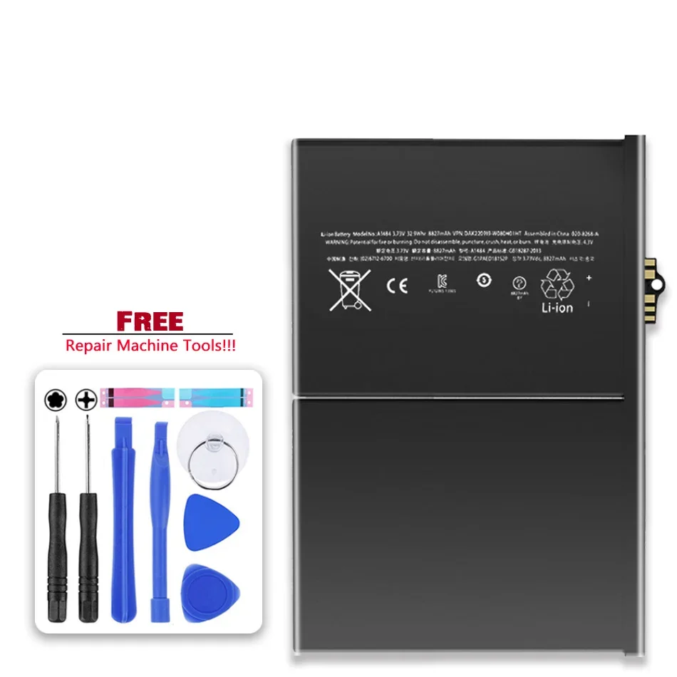 

Battery pad5 8827mAh For Apple iPad 5 Air iPad5 Air A1484 A1474 1475