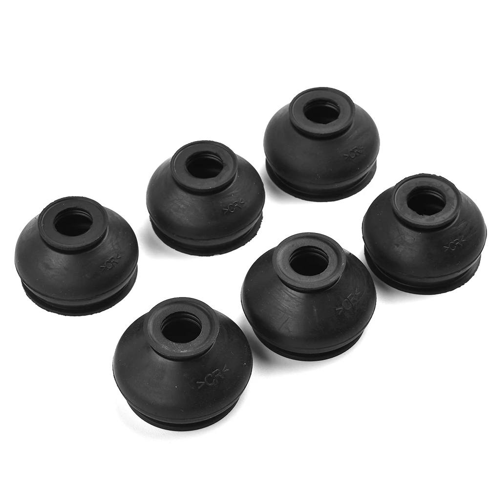 Car Suspension Parts 6PCS Dust Boot Covers Universal Rubber Durable Ball Joint Dust Boots Cover Boot Gaiters Car & Truck Part atv ball joints