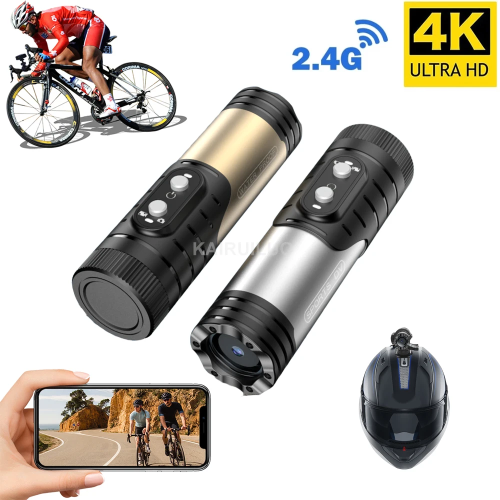 4K Action Camera Bike Moto Casco Fotocamera Anti Shake Impermeabile Sport Dv Wireless Wifi Videoregistratore Dash Cam Per Auto