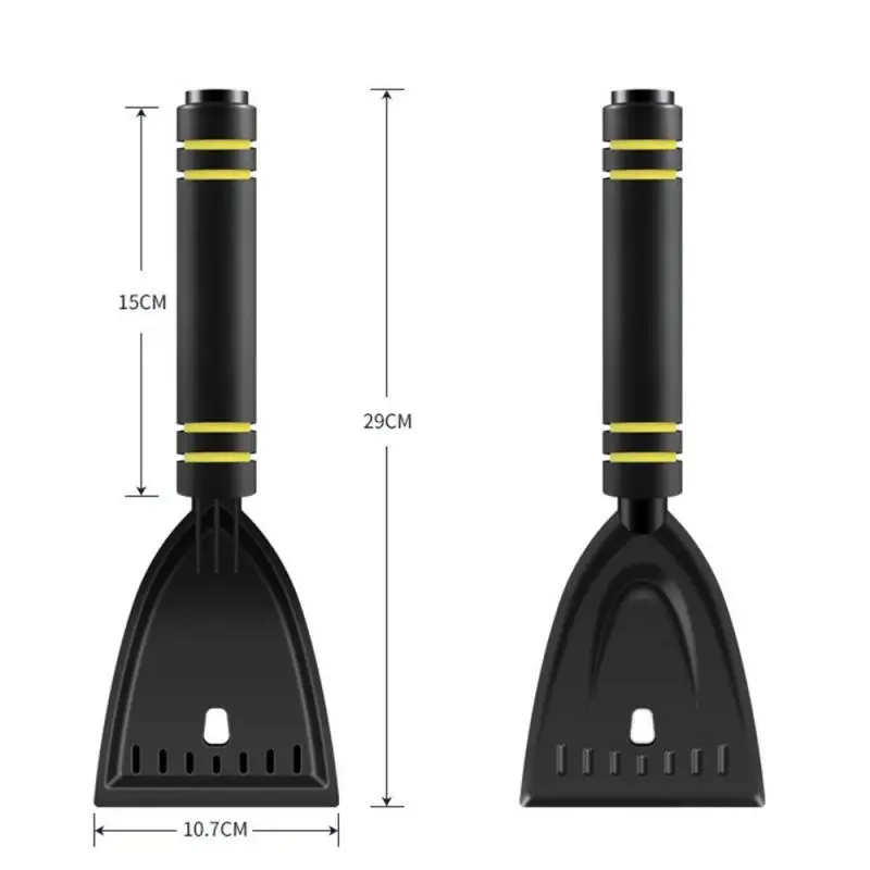 Car Snow Scraper Sweeping Shovel For Winter With EVA Foam Handle Auto Cleaning Brush Ice Scraper Remover Auto Windshield