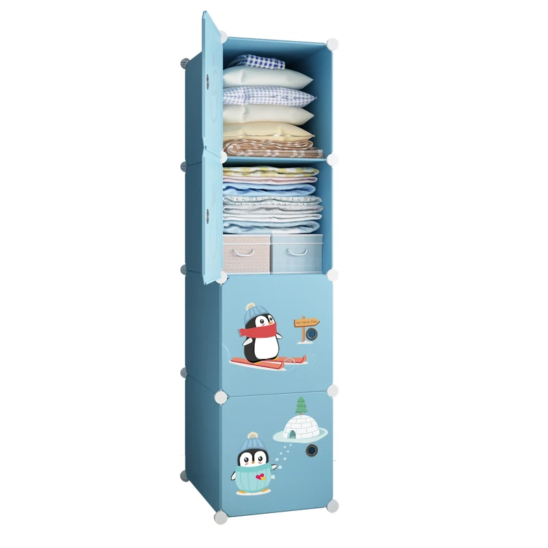 Organizer Baby Cabinets Wardrobe Children's Room Storage Cabinet Cabinets Girl's Drawer Closet Puerta Corredera Baby Furniture