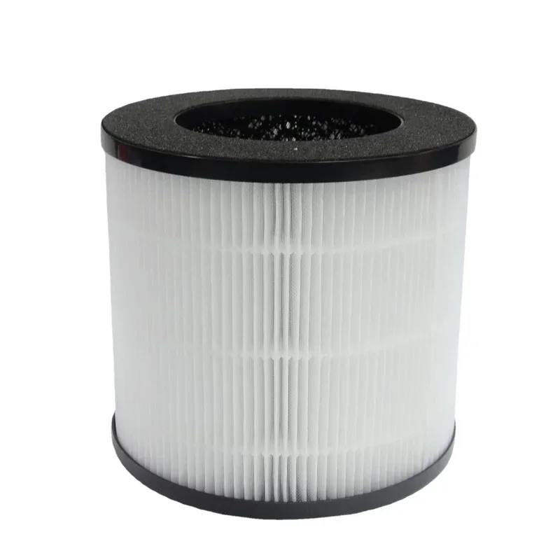 Filtre HEPA de remplacement pour purificateur Okaysou Cayman 608/320, vue de face montrant la structure plissée.