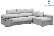  Chaiselongue right sofa gray with ARCON 