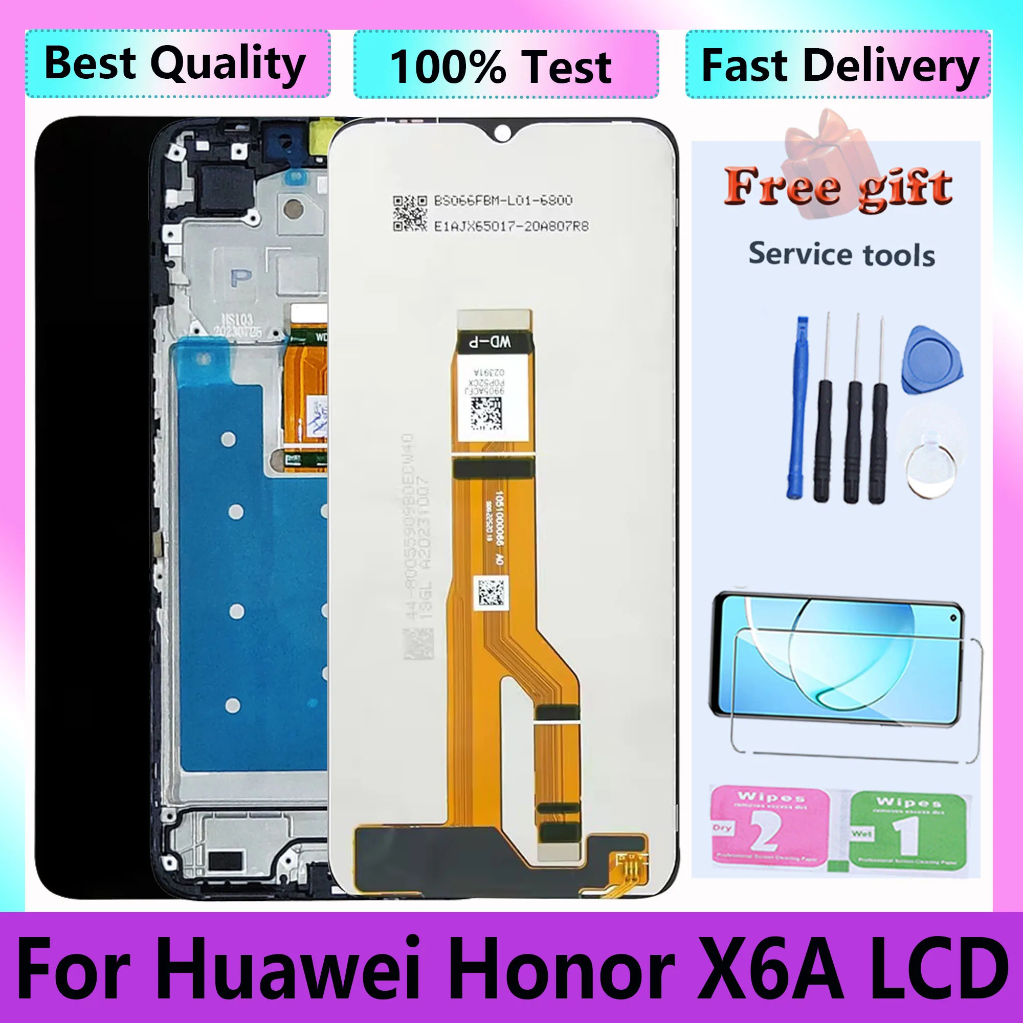 Per Honor X6a Display LCD Originale Con Parti Di Ricambio Del