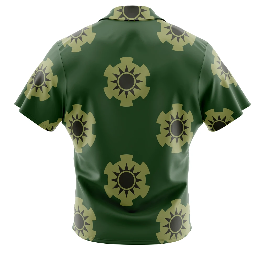 Luffy One Piece Button Up Hawaiian ShirtFashion Trend Breathable Loose Versatile Casual Sports Summer Men 6