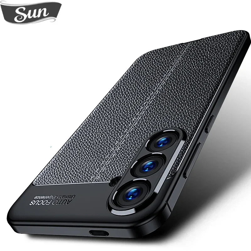 Per Samsung Galaxy S24 Plus Custodia Per Samsung S24 S 24 Plus Ultra Capa Antiurto Tpu Leather Fundas Samsung S24 Plus Cover