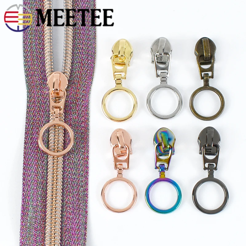 Zipper Pull Zip Slider Diy Zipper Ring Puller Nylon Zipper Slider