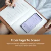 Huion Note Smart Notebook Writing Pad Digital Notepad Bluetooth 5.0 for Note-taking Sketching for Android/iOS/Win/macOS/Linux 4