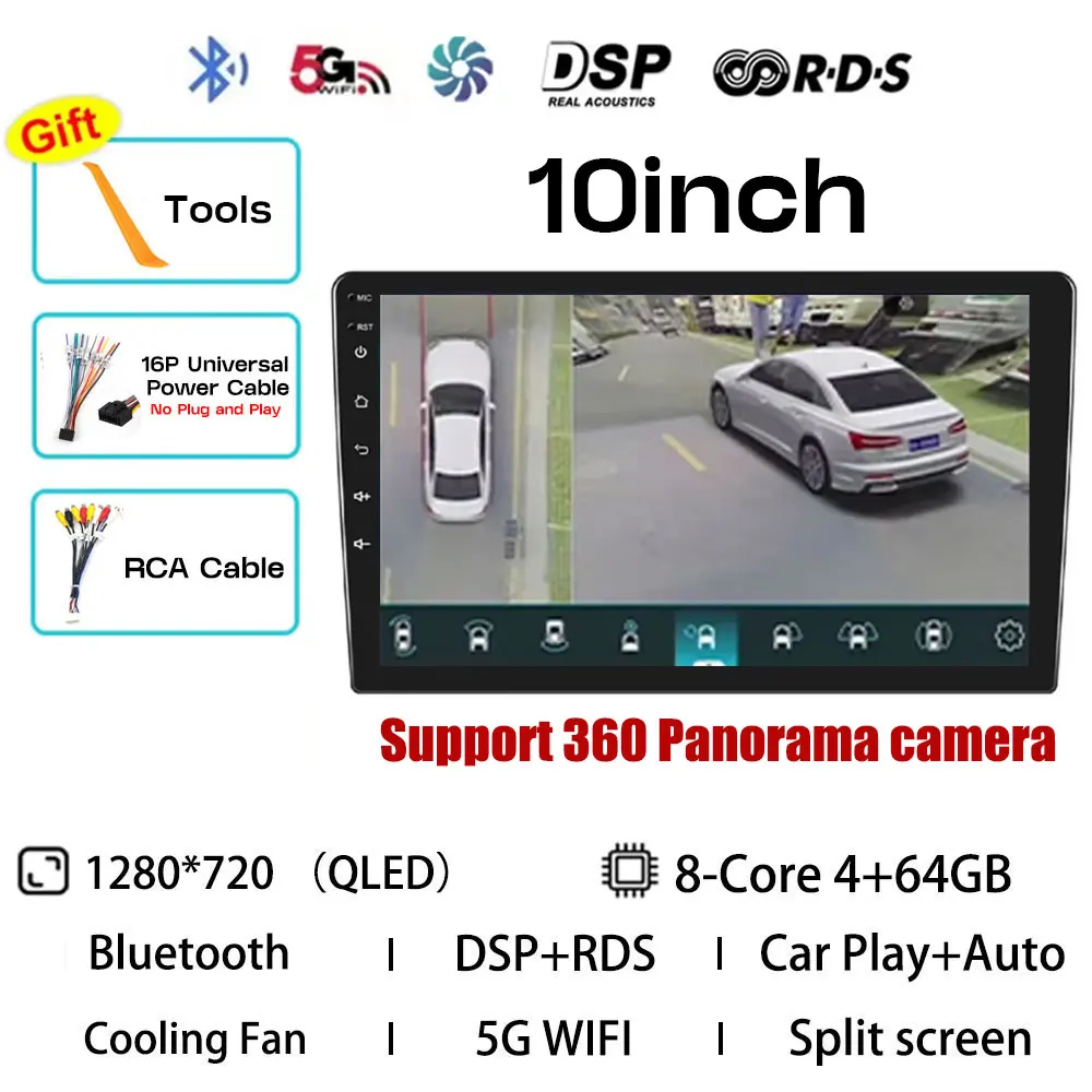 10inch 4G-64G 360