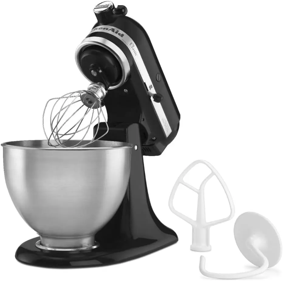Classic Series 4.5 Quart Tilt-Head Stand Mixer K45SS, Onyx Black 2