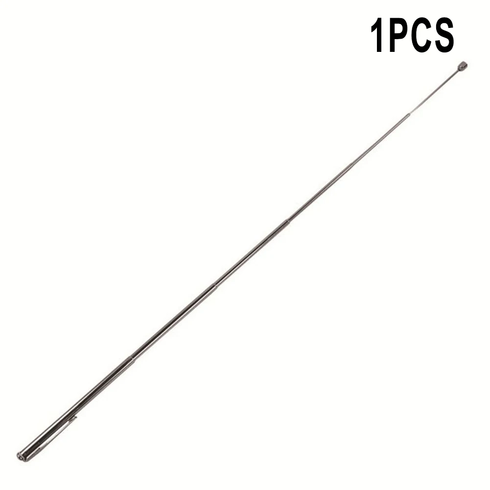 Pocket Clip Strong Magnetic Pickup 1.5LB Long Retractable Rod Tool Black Bulk Stick Extending Suction Weight 1.5LB