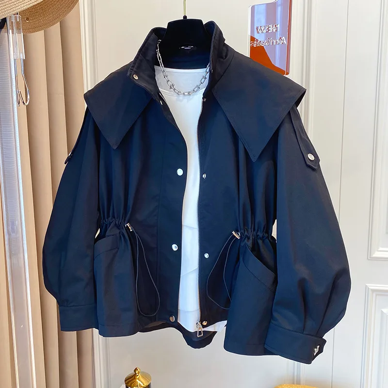 Рисунок 2 - Повседневный короткий Тренч с длинным рукавом