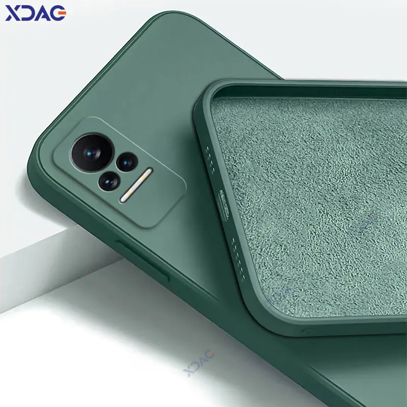 Premium Double Liner Luxury Silicone Case - Waterproof and Soft Back Cover