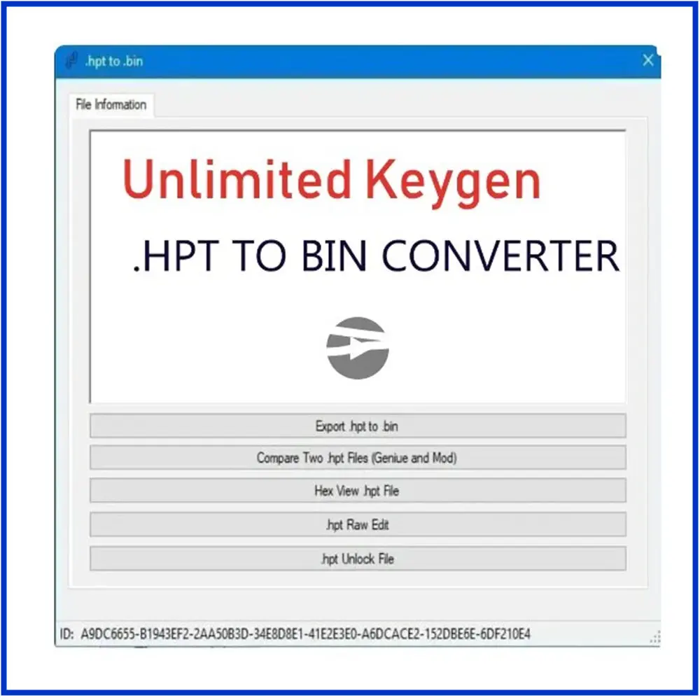 

.hpt to bin Converter With Keygen Unlimited Compare Genuine and Modified Files Unlock Tuner Unlock Hpt Raw Edit for Multi Laptop