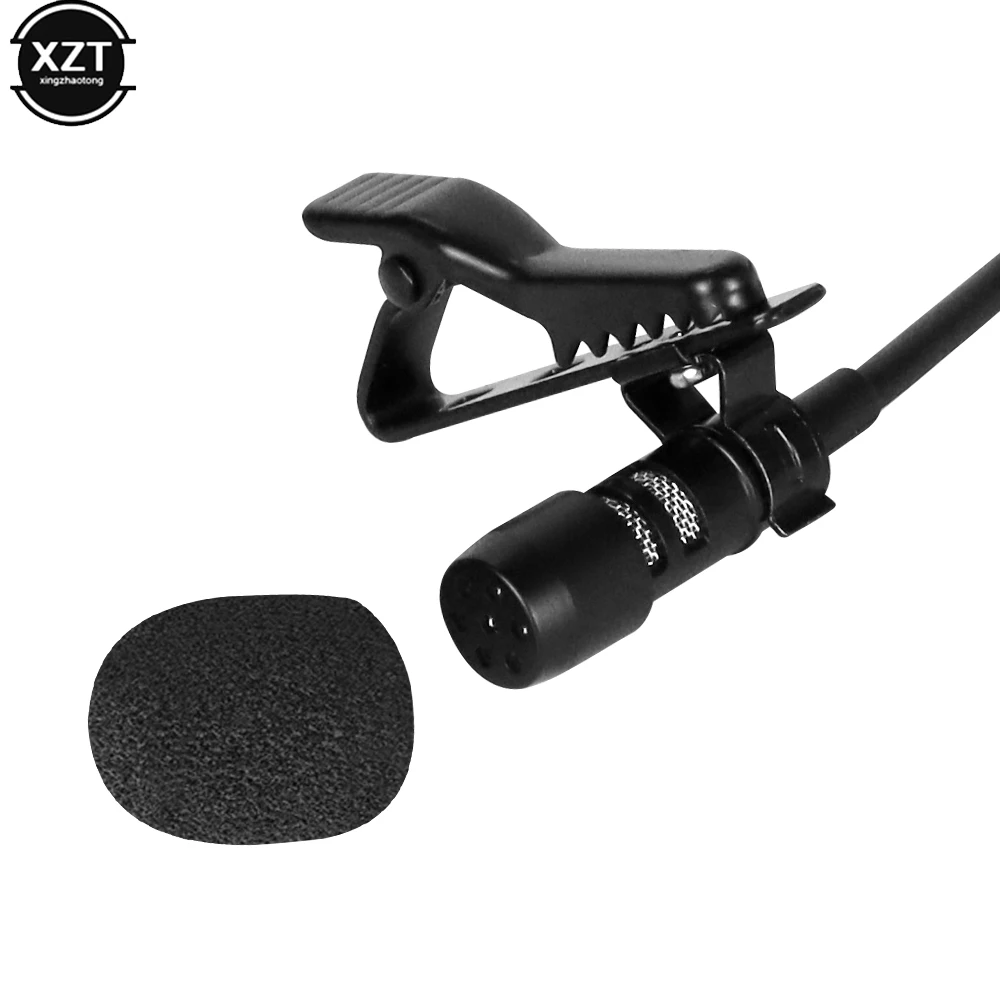 Portable USB Plug-In Clip-On Omni-Directional Stereo Microphone