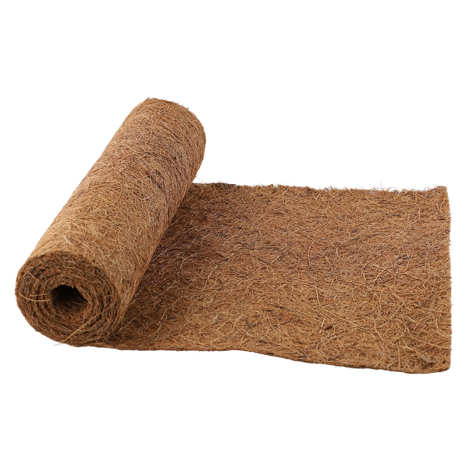 Planting Mat Reptile Bedding Gardening Mat Coconut Fiber Liners Plant Fiber Roll Natural Reptile Carpet Mat Sheet Coconut Palm Mat Cuttable Floor Door Coir Coconut