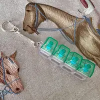 4 Keys Mechanical Keyboard Axis Tester Keychain Stress Relief Clicker Fidget Keyboard with LED Decompression Tools Pendant Gifts 2