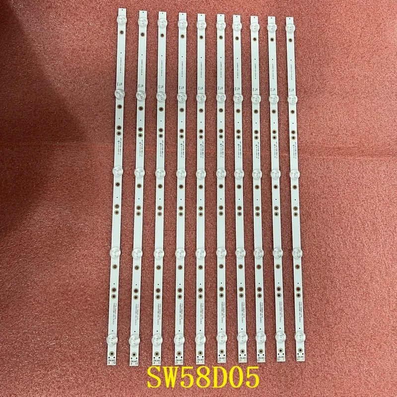 LED Strip for MASTER G MGU5810X Hisense 58G2A300 58F5 58G2A 58G3 58K5D 58F55 Toshiba 58U7880 58U7880AZ 58VLX7860 58U7880VQ