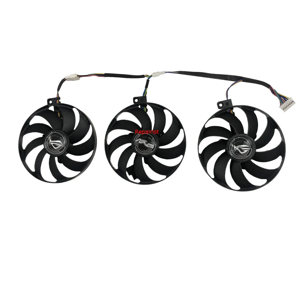 3Pcs/Set T129215Su,Gpu Cooler,Ventilatore Per Schede Grafiche,Per Asus Rog Strix Rtx 2080 Ti Gaming,Per Asus Rog-Strix-Rtx2080S-O8G-Gaming,Per Asus Ro