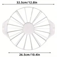 Trancheuse à gâteaux multifonctionnelle - séparateur pour cheesecakes et pâtisseries, plastique lave-vaisselle résistant aux hautes températures 4