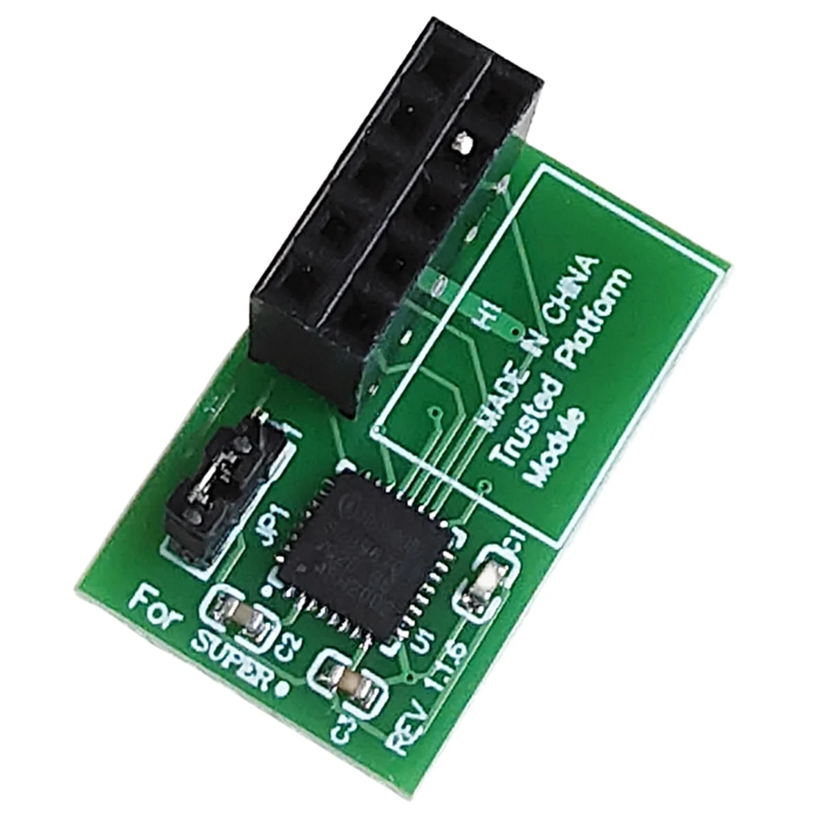 1 PC 10 Pin SPI 2.0 Module Trusted Platform for --9670H