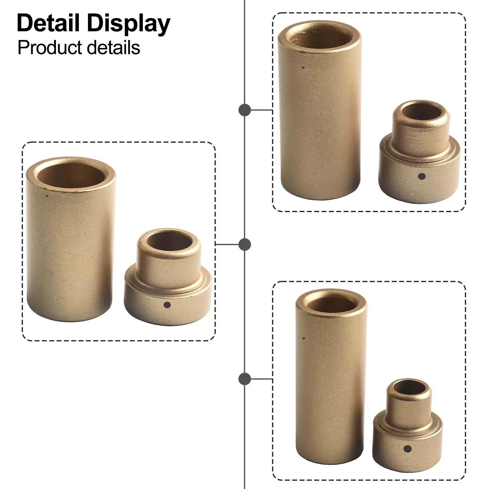 PPR Pipe Welding Parts Die 3pcs 20/25/32mm Hot Melt Die Head Lengthened Thickening Weld Tube Hot Melt Welder Machine Accessories