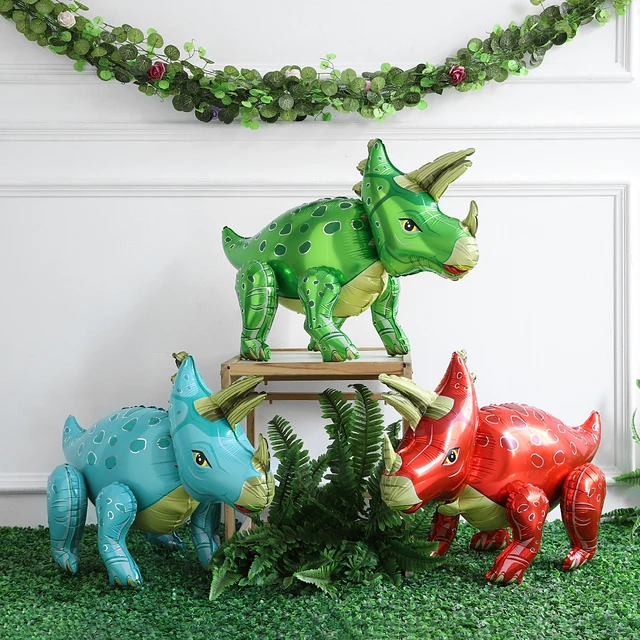 1pc Large 4D Walking Dinosaur Foil Balloons: A Roaring Addition to Your Party Decor