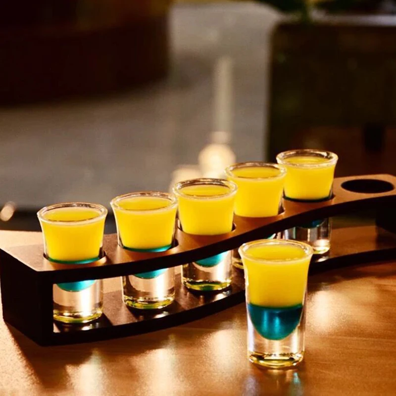 Shot Glass 30ml Rocks Glasses Tumblers Glassware for Cocktail Scotch Water Dispenser Drinkware Wine Glasses 2pcs Sets wine glass spirits cup drinking glasses