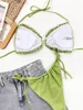 Maillot de bain femme 2 pièces brésilien pour femmes, ensemble deux pièces