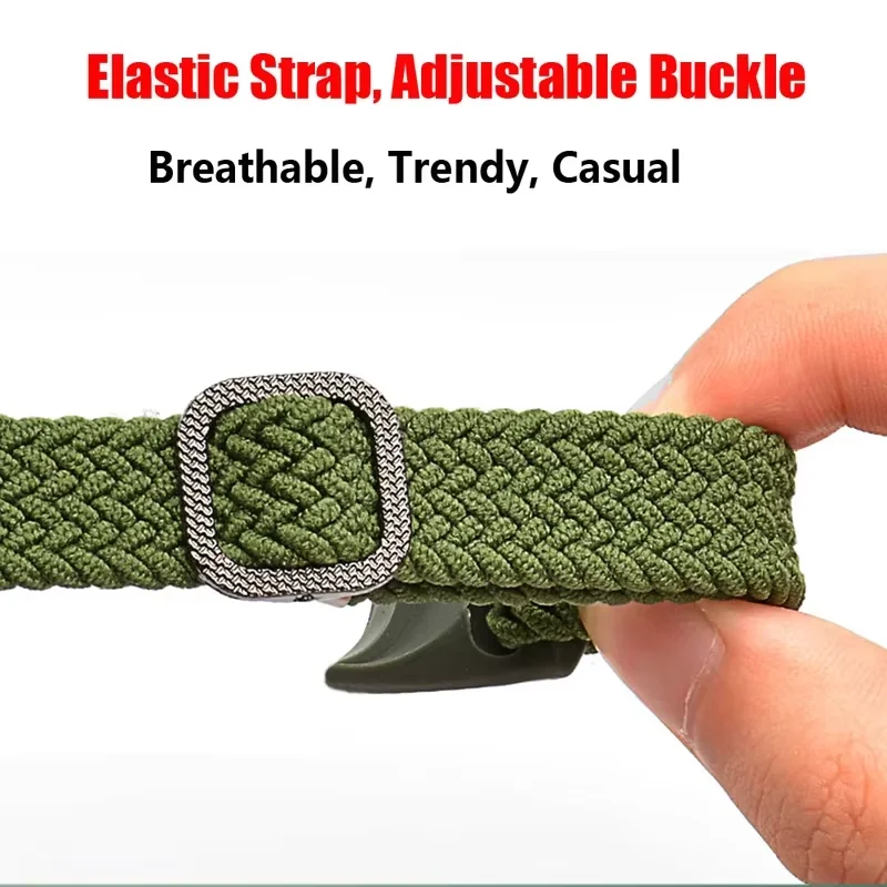 Braided Solo Loop Magnetic Replacement Strap Bracelet Accessory