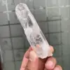 Natural White Clear Quartz Crystal Wand Healing Reiki Crystal Original Skeletal Crystal Point Specimen Home Decor Minerales 6