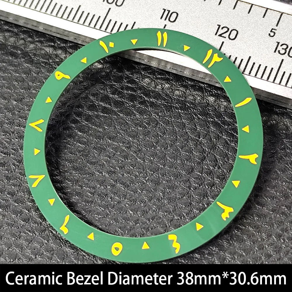 Elegant 38mm Ceramic Bezel Insert