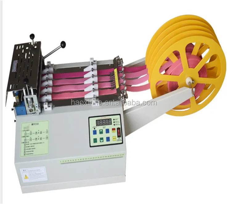 

Cold Knife webbing ribbon Cutting Machine for packaging machine 160mm width