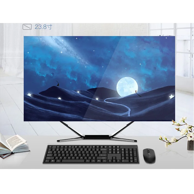 

23.8inch desktop i7 computer all in one PC computer laptop for Work/game With 2.0 Webcam