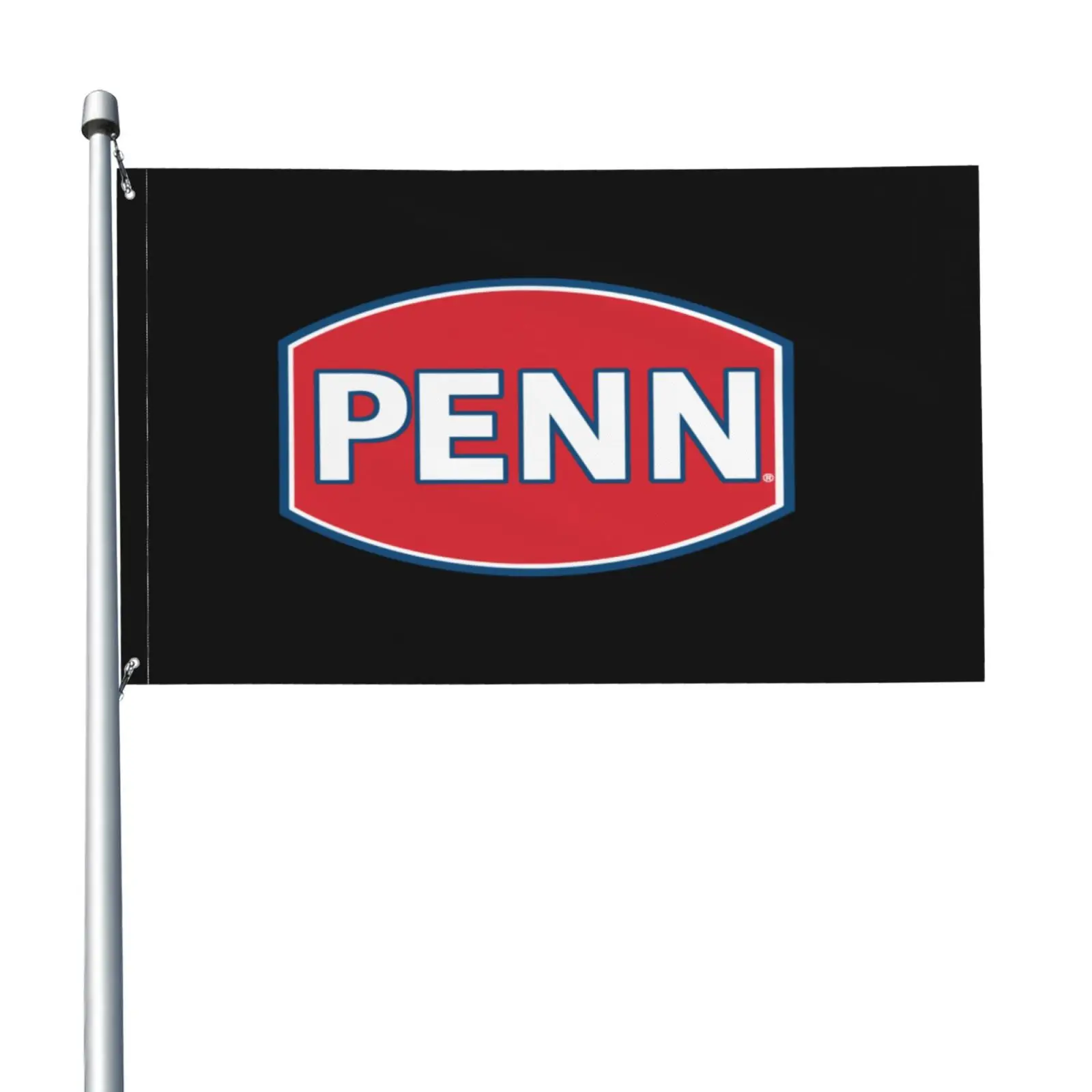 Penn Fishing Gear Reel Rod Flag Banner Art Decor Parade Sport