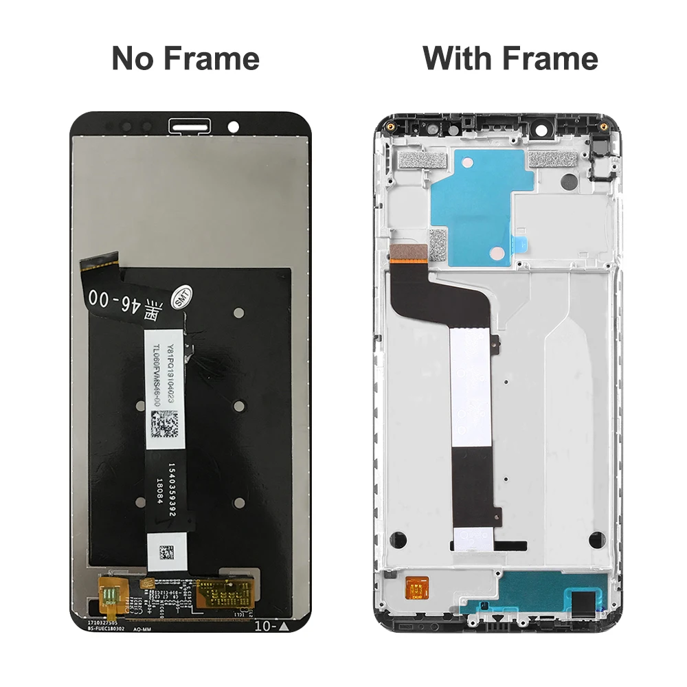 5.99'' Original For Xiaomi Redmi Note 5 Lcd Display Digitizer Assembly With Frame Replacement Parts For Redmi Note 5 Pro Display
