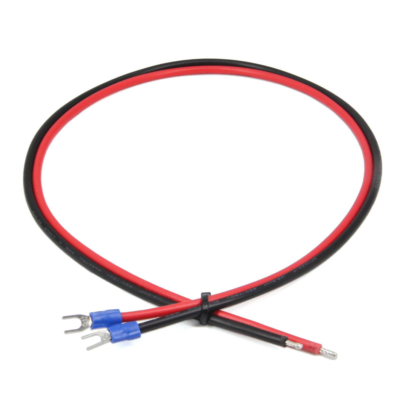 60cm13AWG450750VElectricalWireRedBlackCableCopperStranded