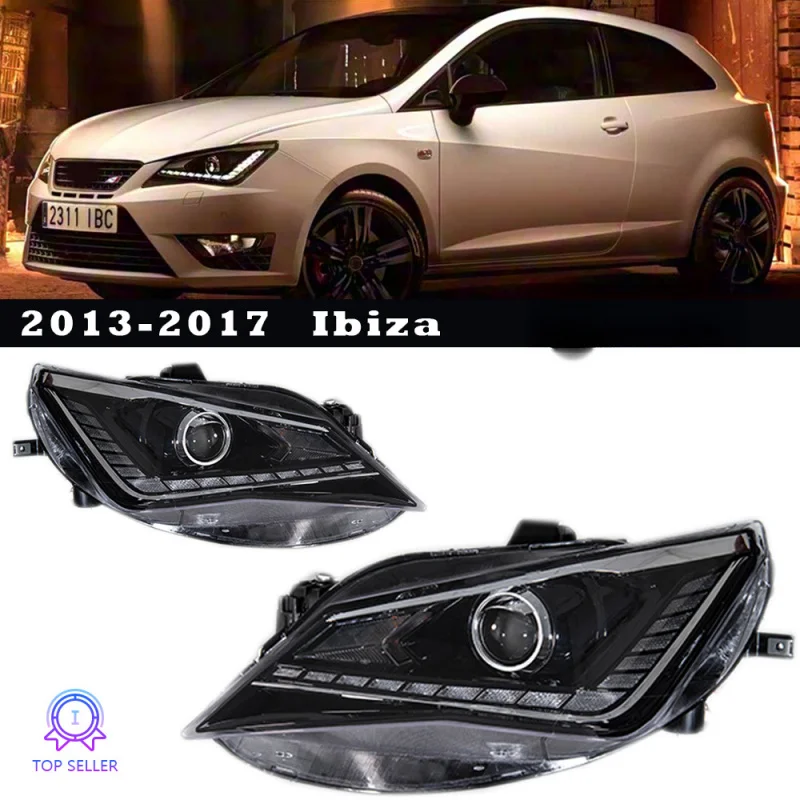 Para el conjunto de faros del SEAT Ibiza 2013-2017, se adapta con luces