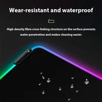 Gaming Mouse Pad Large RGB  Mouse Pad For Gamer Types LED Computer Mouse Accessories Big Desktop Carpet For Mechanical Keyboard - Image 6