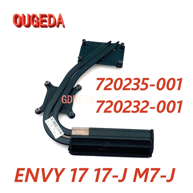 

Оригинальный Охлаждающий радиатор OUGEDA 720235-001 720232-001 6043B0132501 для HP ENVY 17 17-J M7-J 17-j001TX 17-J034CA M6-N 15-J