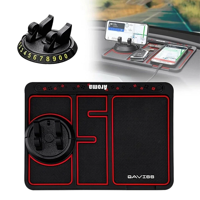 Non Slip Phone Pad for Car Multifunctional Mat Dashboard Phone  Holder-Universal